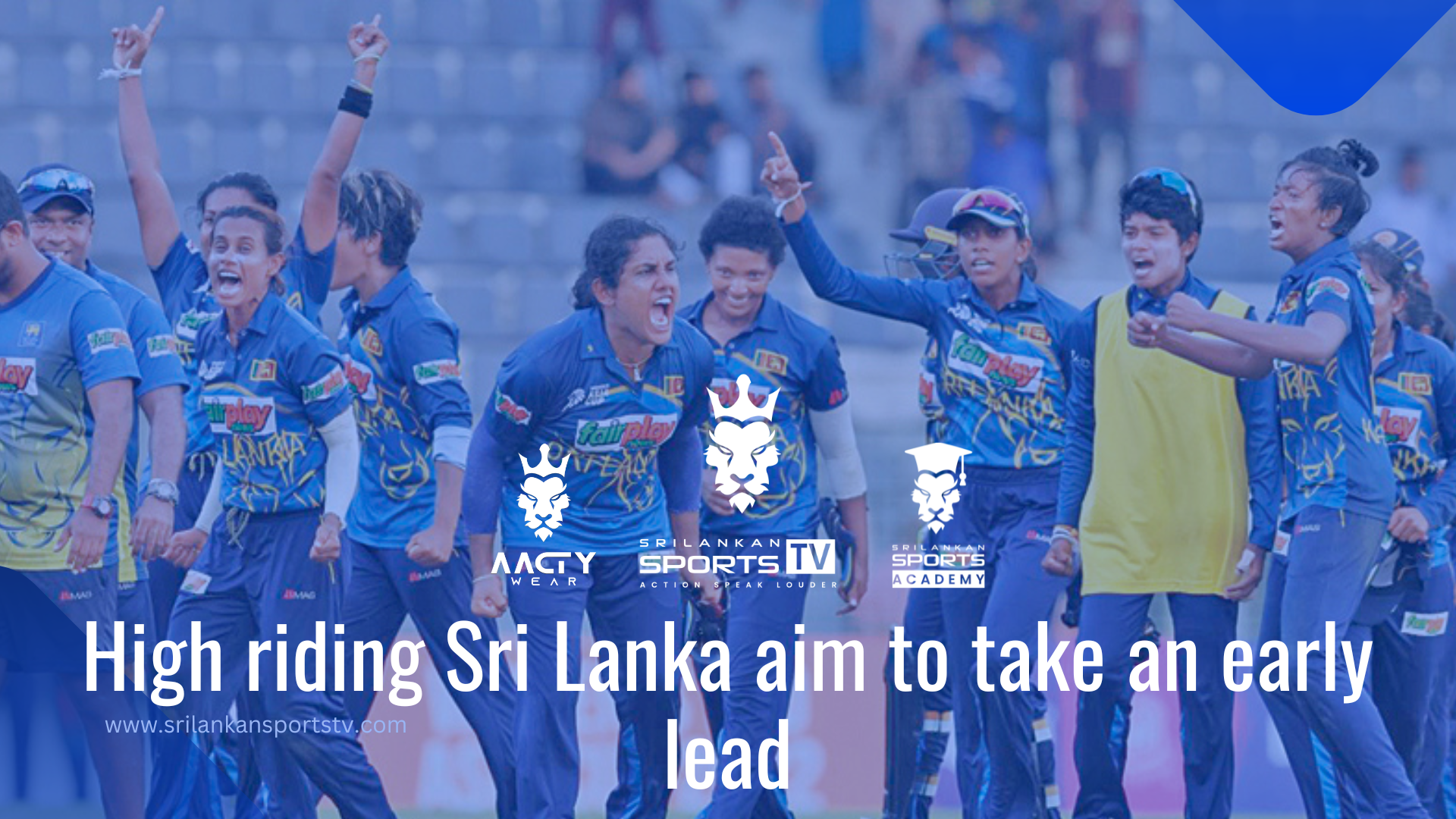 High riding Sri Lanka aim to take an early lead